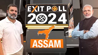 Exit Poll 2024  Assam  Big Sweep for BJP in Assam Expected exitpolls2024 [upl. by Ynes821]