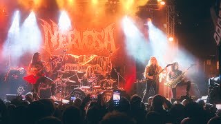 Nervosa – Seed of Death Live at Sala Salamandra Barcelona 2024 [upl. by Yspyg]