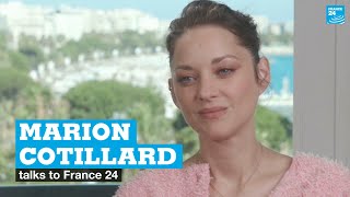 Marion Cotillard talks to France 24 At Cannes Celebrity is part of the job • FRANCE 24 English [upl. by Seamus748]