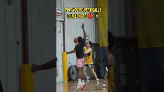 Pov You’re Vertically Challenged basketball viralshorts subscribe trending pov hooper small [upl. by Emmery346]