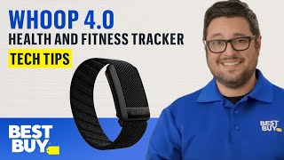 WHOOP 40 Health and Fitness Tracker  Tech Tips from Best Buy [upl. by Nannaihr724]