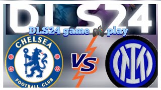 CHELSEA VS INTER MILAN 🔥 Inter Milan come back 🔥😱 DLS24 😍 chelsea intermilan dls25 dlsgame [upl. by Aliekahs]