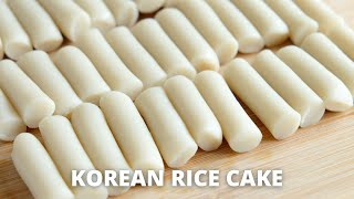 Homemade TTEOK Rice cake [upl. by Merrile]