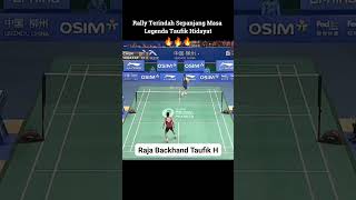 The legend taufik hidayat King of backhand shortsfeed shorts short [upl. by Dlorag]