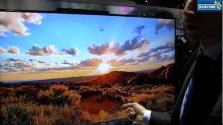 CES 2012  Samsung TV Led 3D serie ES7000 [upl. by Mable301]