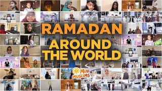 Ramadan Around The World Compilation Video 🌙 MiniMuslims Challenge ☀️ [upl. by Estes71]