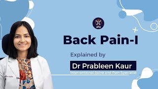 Dr Prableen Kaur on Back Pain [upl. by Knah75]