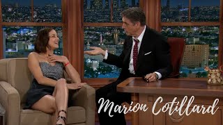 Marion Cotillard’s Captivating Interview with Craig Ferguson 2014 [upl. by Chaworth43]