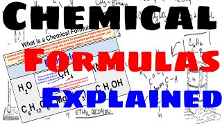 Chemical Formulas  Explained [upl. by Rizas]