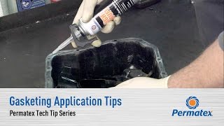 Gasketing Application Tips Permatex Tech Tip Series [upl. by Oriana]