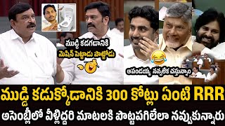 Deputy Speaker Raghu Ramakrishna Raju and Vishnu Kumar Raju Hilarious Fun In AP Assembly Mana Power [upl. by Ajad408]