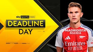 BREAKING ARSENAL TRANSFER NEWS DEADLINE DAY ARSENAL TO MAN UNITED amp CHELSEA UPDATE [upl. by Galer]