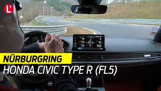 Honda Civic Type R 2023  le Nürburgring dans la dernière GTI thermique [upl. by Chaney]