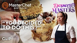 You Did This  MasterChef Australia Dessert Masters  MasterChef World [upl. by Rycca]