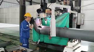 Clamp Type Pipe Automatic Welding Machine [upl. by Beverlee]