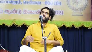 sidsriram Concert for Parthasarathy Swami Sabha  Ullathil Nalla Ullam from last night [upl. by Adnohryt]