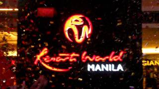 New Year Countdown at Resorts World Manila 2012 [upl. by Aitam]