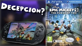 ¿Como es EPIC MICKEY 2 para Ps Vita en 2024 Review  Ps Droid 09 [upl. by Lybis589]