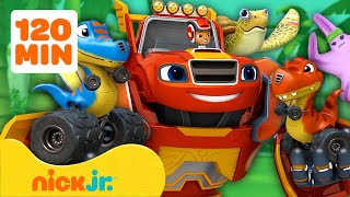 Blaze and the Monster Machines  Blazes beste Tierrettungen 🐯  2 STUNDEN  Nick Jr Deutschland [upl. by Aeslahc]