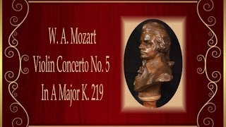 Mozart  Violin Concerto No 5 In A Major K 219 Turkish [upl. by Ricoriki979]