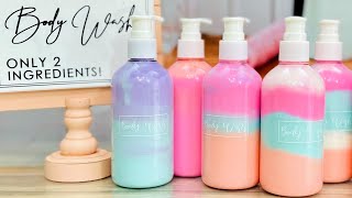 Must Watch Now 2Ingredient Body Wash Recipe [upl. by Bikales]