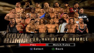 WWE SmackDown vs Raw 2007  ROYAL RUMBLE [upl. by Analed]