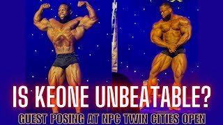 Keone Pearson Guest Posing  Keone Prodigy Update  212 Pro Keonepearson mrolympia2024 212pro [upl. by Auahsoj]