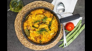 Cómo hacer paella valencia  Receta Turbo Cecofry 4D [upl. by Rugen]