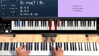 Day Dreaming by Aretha Franklin  Piano Tutorial [upl. by Faubert386]