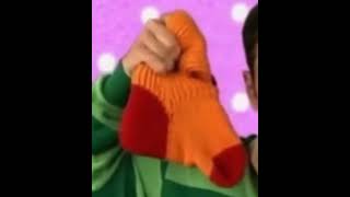 Blue’s Clues Notebook Sock Malfunction Sound Effect [upl. by Akenot]