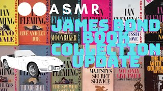 ⚪⚪ASMR  James Bond Ian Fleming Book Collection Update [upl. by Aneba]