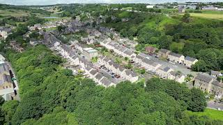 Longwood  Golcar from Mill Bottom 360 Drone 23 June 24 [upl. by Nnyllaf]