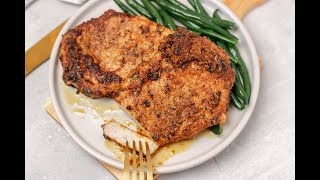 Easy Oven Baked Pork Chops Juicy and Tender [upl. by Ttenneb204]