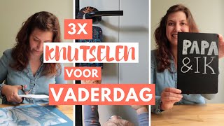 3x knutselen voor Vaderdag  Vaderdag DIYs [upl. by Rashidi]