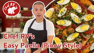 EASY PAELLA Pinoystyle [upl. by Aneetak5]