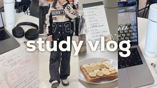 study vlog 🌙 all I do is eat study sleep amp repeat midautumn festival celebration  cute cafes [upl. by Theall516]