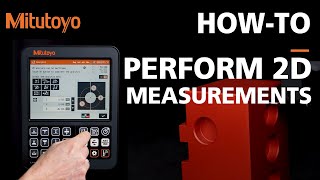 How to Perform 2D Measurements With a Height Gauge  Mitutoyo LH600 FSeries [upl. by Anire]