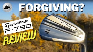 Are Taylormade P790s Forgiving  Our P790 Irons Review [upl. by Elleivad153]