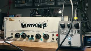 Matamp GT100GT120 JPTR FX WARLOW [upl. by Ainegul]