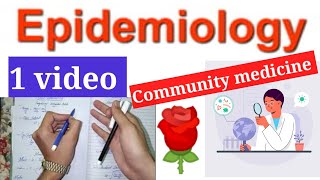 Epidemiology community medicine made easy epidemiology communitymedicine mbbs 4thyearmbbs [upl. by Naresh]