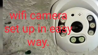 How to set up V380 wifi camera camera wificamera v380pro [upl. by Airelav]