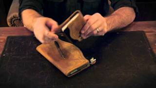 Leather Moleskine Cover Saddleback Leather Co [upl. by Acissev]