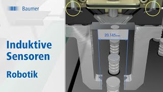 Baumer  Induktive Sensoren  EndofArm Tooling – Greifer amp automatische Werkzeugwechsler [upl. by Eniak142]