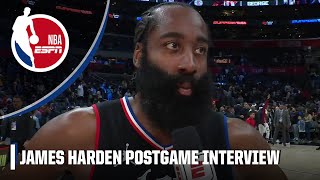 James Harden says Clippers are ‘becoming who we are’ after win vs Nuggets  NBA on ESPN [upl. by Anita469]