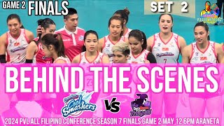 Creamline vs Choco Mucho Set 2 FINALS GAME 2 May 12 2024 PVLAFC [upl. by Lennej167]