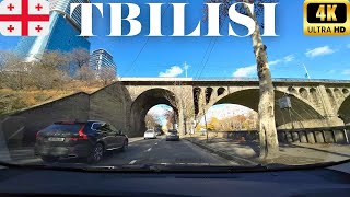 【4K】Driving In Tbilisi  Kingdom Of Georgia 🇬🇪 [upl. by Vinay]