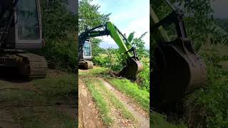 DESILTING irrigation irrigationsystem excavator [upl. by Efram]