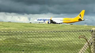 Short ish review on Aurigny Guernseys airline from Guernsey to London City [upl. by Scibert]