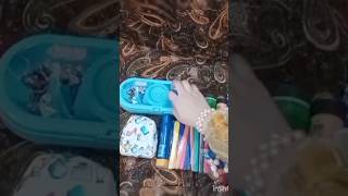 Unboxing stationary ASMR cute asmr unboxing colorful CraftSupplies youtubeShorts pen [upl. by Euk146]