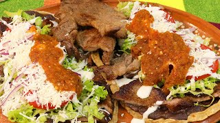 Huaraches de bistec [upl. by Gomer60]